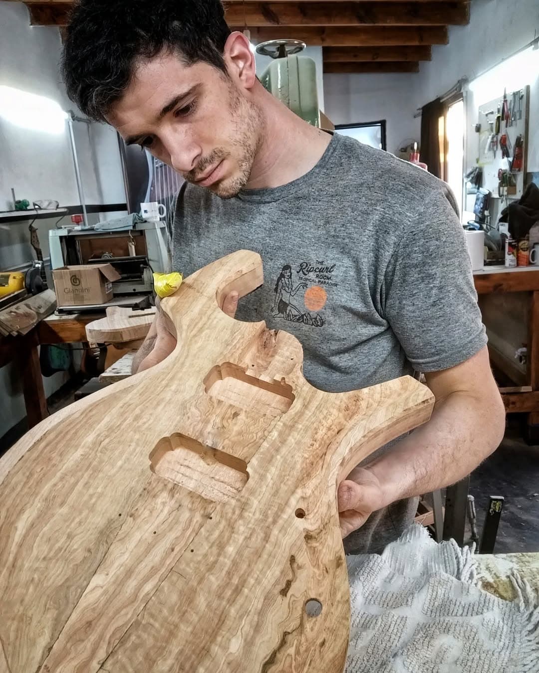 Master Luthier at work